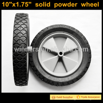 10 inch x1.75 inch lightweight plastic wheels for carts